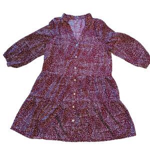 🛍️ Red & White Vintage Inspired Dress Nwt